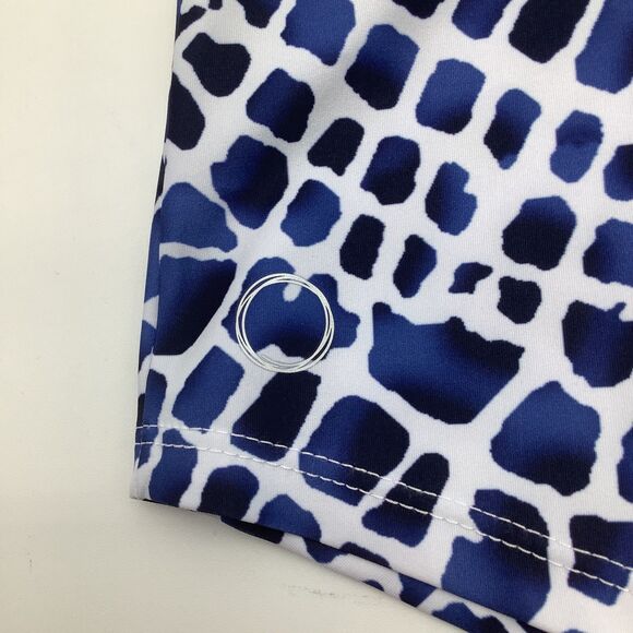 The Bubble Womens‎ Birdie Polo Golf Tennis Top Blue Size Medium NWT - Picture 4 of 9